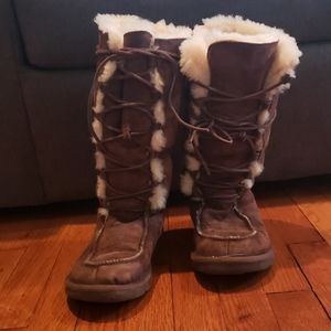 UGG Lace Up Boots